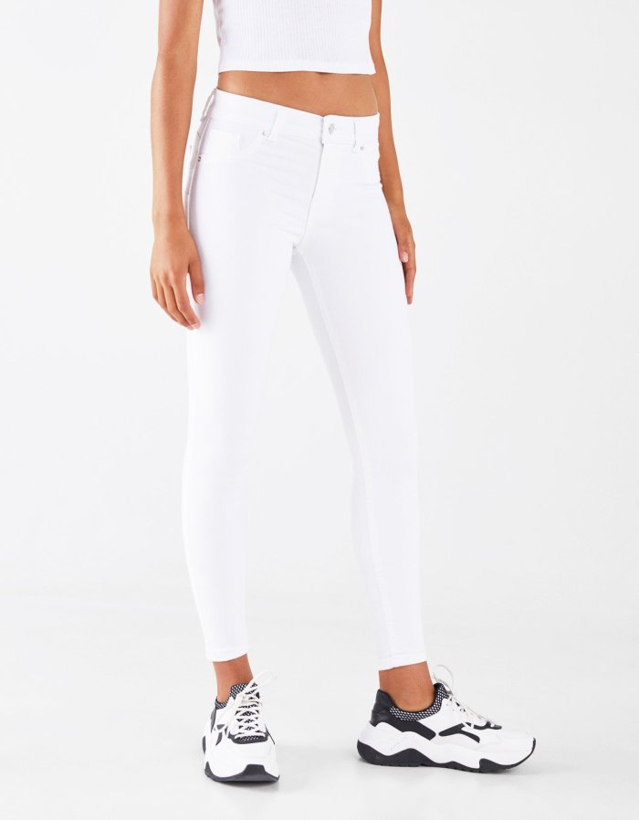Push up low rise jeans