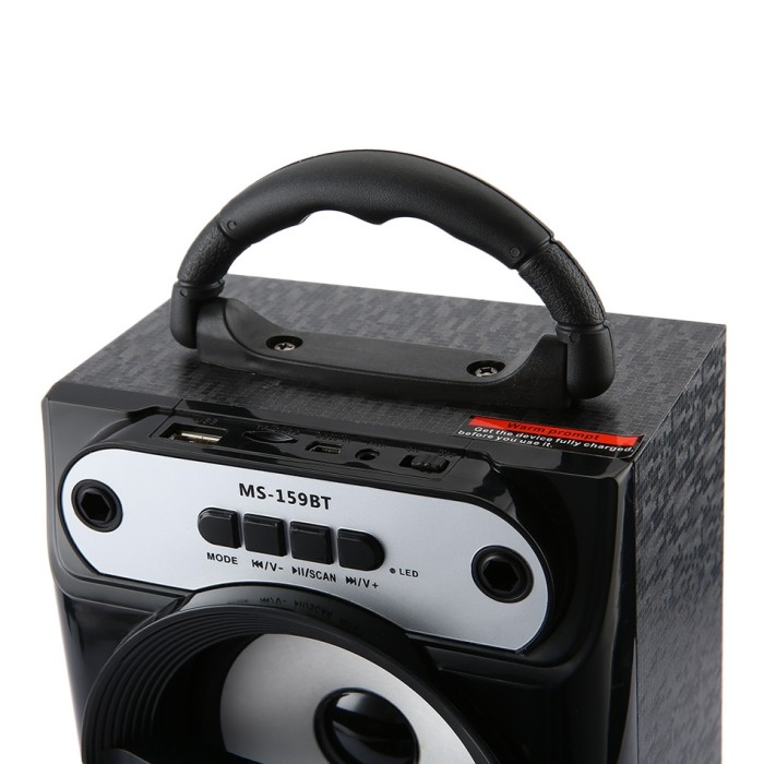 2016 Hot Selling MS - 159BT Portable High Power Output FM Radio Wireless Bluetooth Speaker Home Theatre Music Player