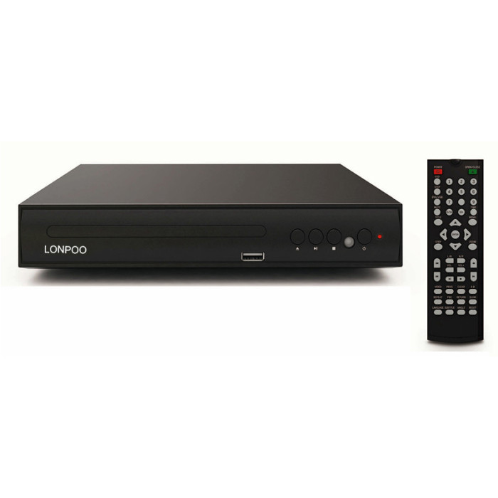 Original Plastic Body DVD Player USB Interface DVD Player Multi Language DIVX MPEG4 DVD CD RW MP3