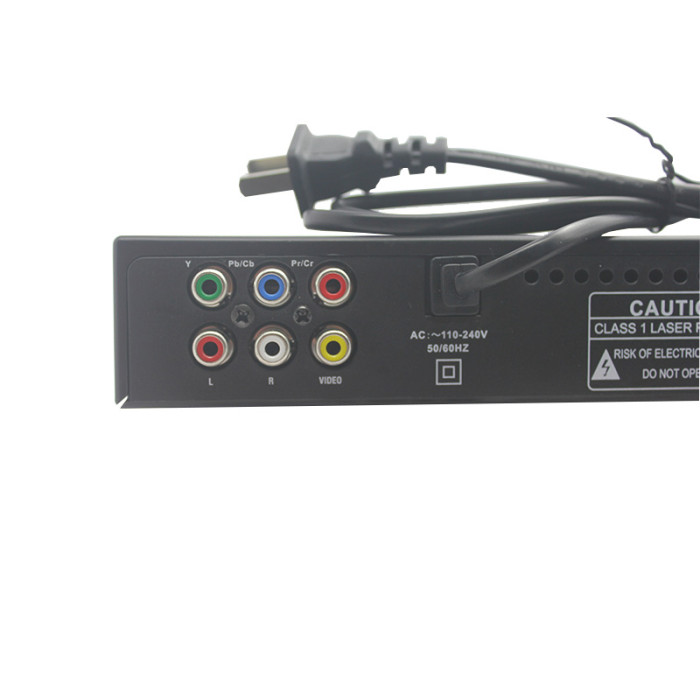 Original Plastic Body DVD Player USB Interface DVD Player Multi Language DIVX MPEG4 DVD CD RW MP3