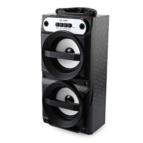 2016 Hot Selling MS - 159BT Portable High Power Output FM Radio Wireless Bluetooth Speaker Home Theatre Music Player