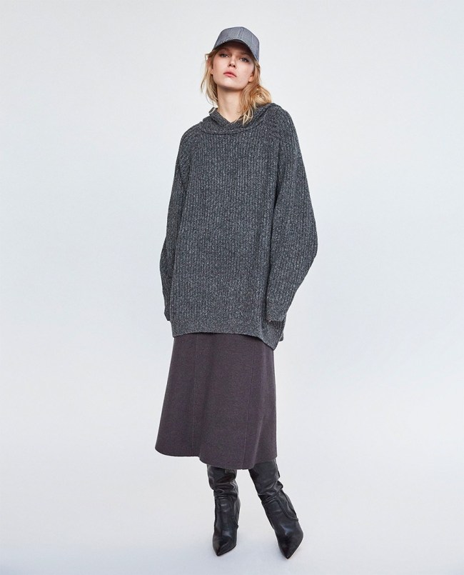 Knit Midi Skirt