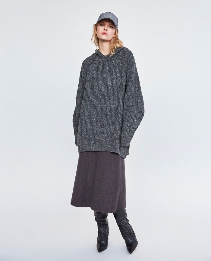 Knit Midi Skirt