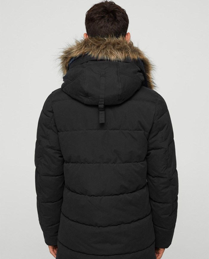 Hood quilted coat