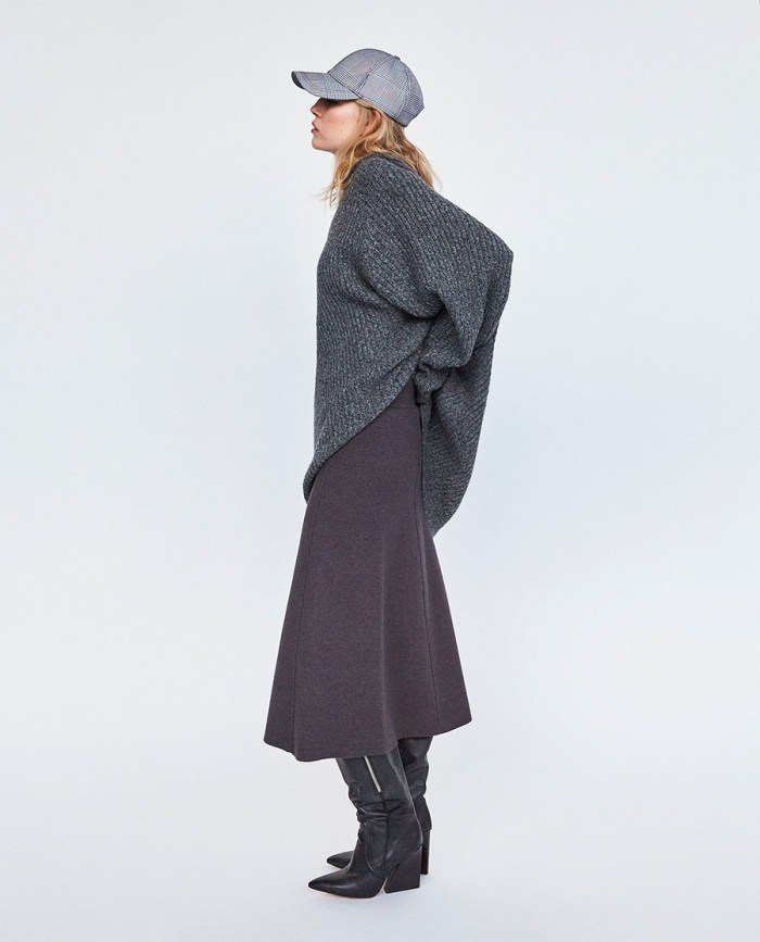 Knit Midi Skirt