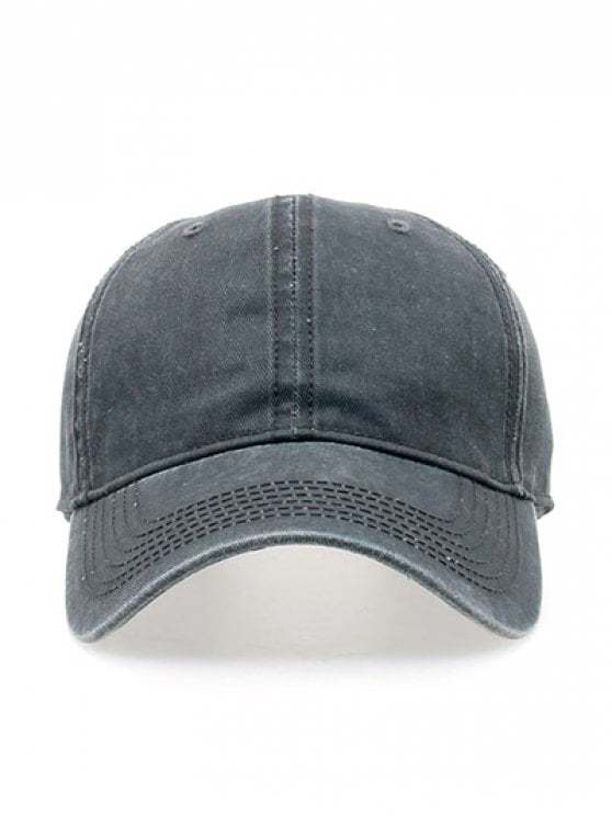 Water Wash Do Old Baseball Hat - Blue