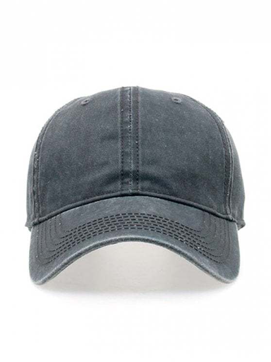 Water Wash Do Old Baseball Hat - Blue