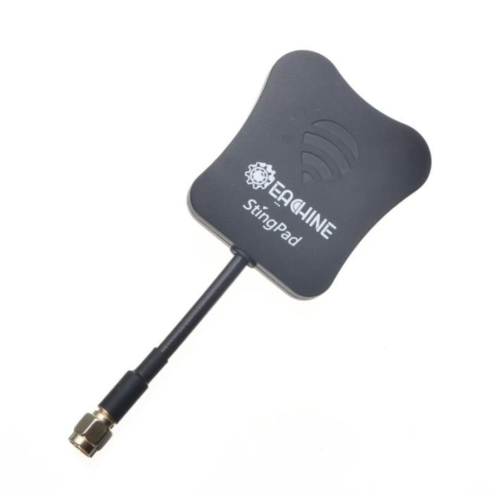 Eachine StingPad 5.8G 16dBi High Gain Flat Panel FPV Antenna SMA/RP-SMA For Receiver RC Drone - RP-SMA male