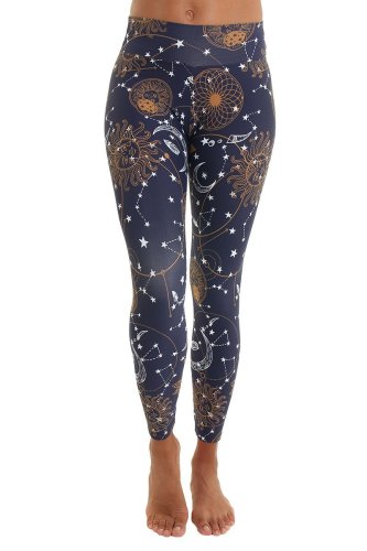 LIQUIDO 7-8 LEGGING - ASTRAL MAP