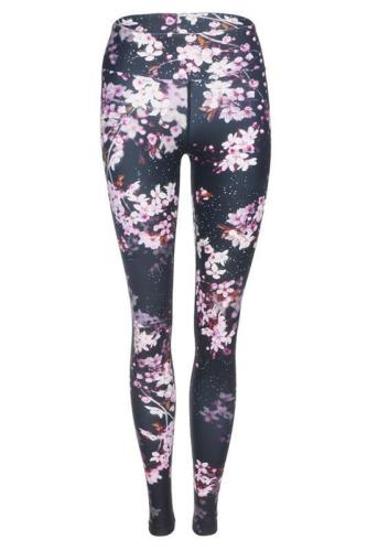 DHARMA BUMS PRINTED YOGA LEGGING FULL LENGTH - CHERRY BLOSSOM
