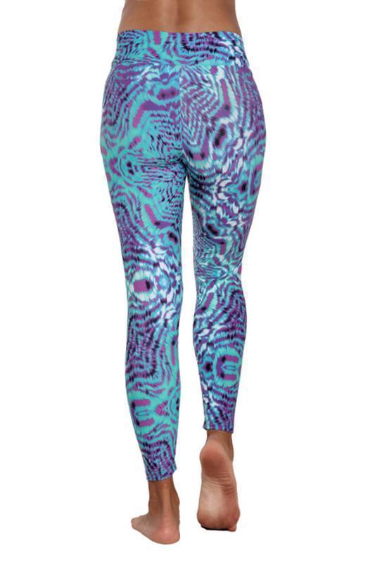 LIQUIDO PATTERN LEGGINGS BY TIFFANY CRUIKSHANK - SEVA