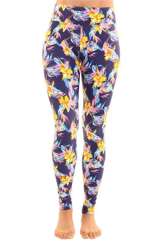 LIQUIDO OM LEGGING - TIGER LILY